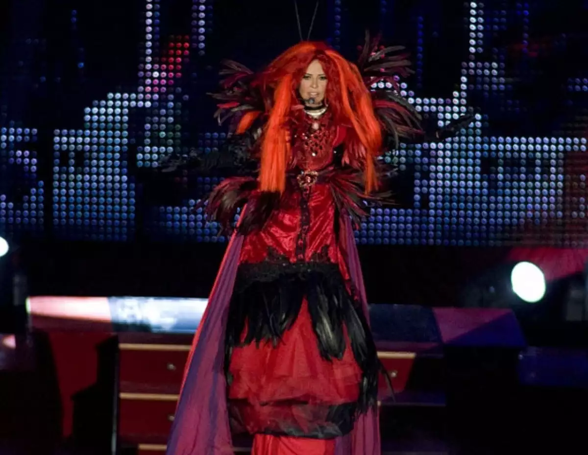 La intérprete regiomontana prendió a todo el público presente en su concierto que ofreció la noche de ayer.