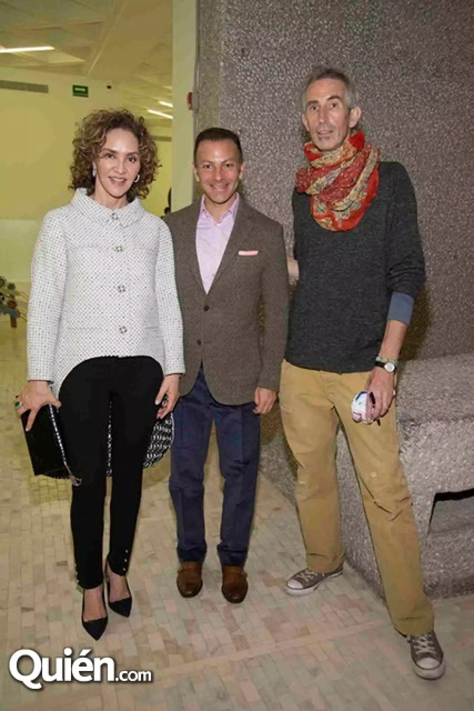Angélica Fuentes, David Cohen y Francis Alys
