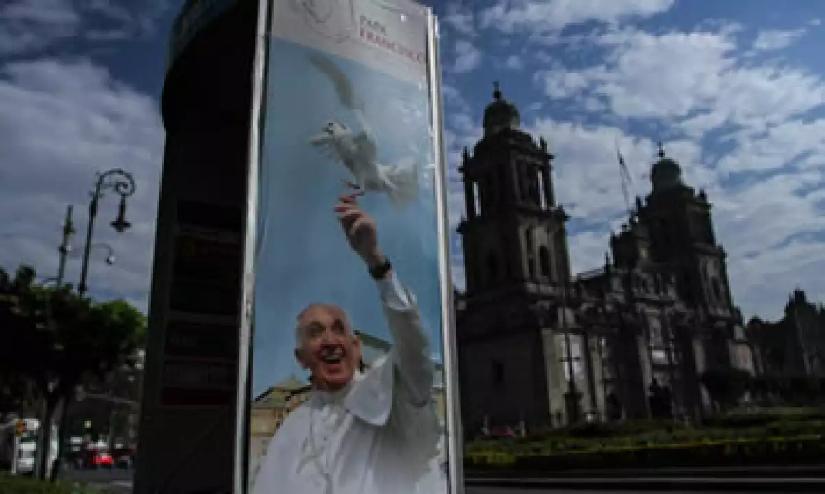 Cerca de 500,000 turistas llegarán a la Ciudad de México para ver al papa. (Foto: Cuartoscuro)