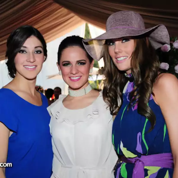 Paola Álvarez, María José Franco y Stephanie Hinrichsen
