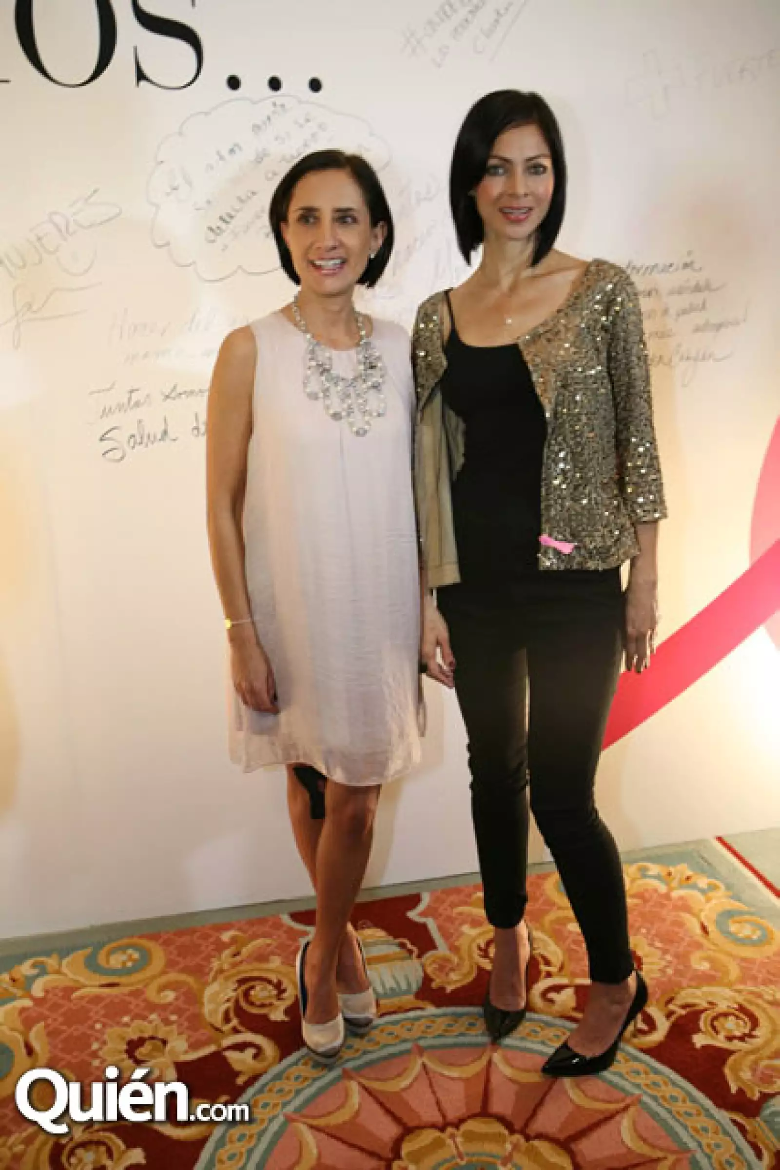 Bertha Aguilar y Celina del Villar