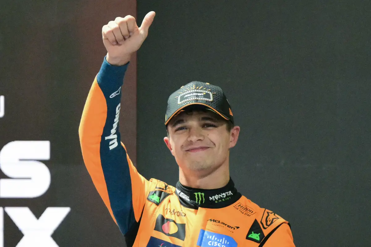 Lando Norris se lleva la pole position del GP de Las Vegas