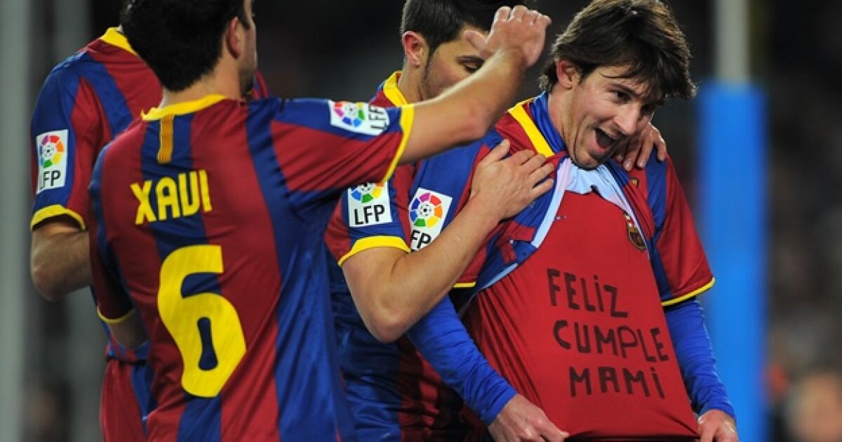 Una felicitación de cumpleaños de Messi a su madre le cuesta 2,000 euros