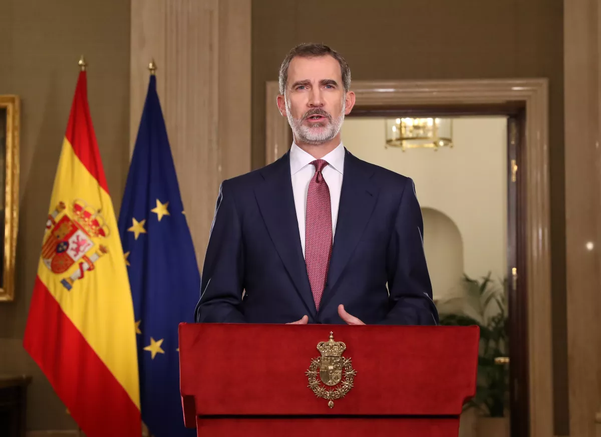 King Felipe Of Spain Speaks To The Nation Due To Covid-19 Crisis