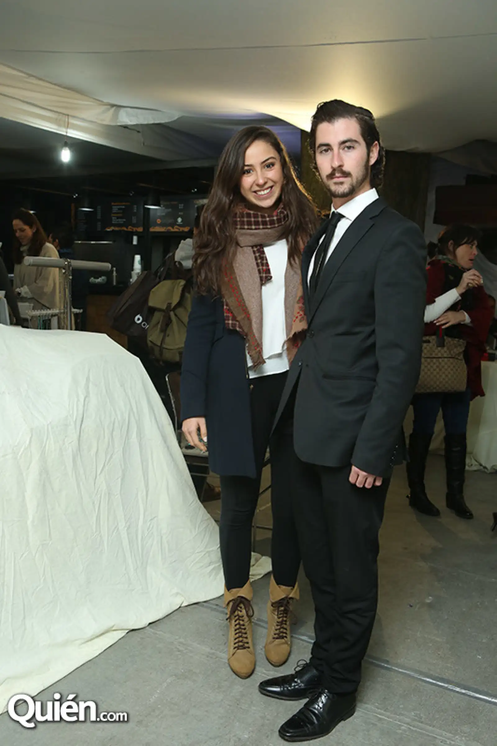 Alejandra Amaya y Xvier Peinado
