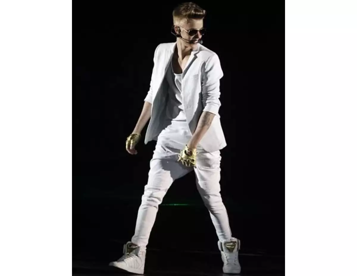 Justin mostró gran orgullo y hasta un poco de arrogancia cuando habló se su corta edad y sus innumerables logros hasta ahora.