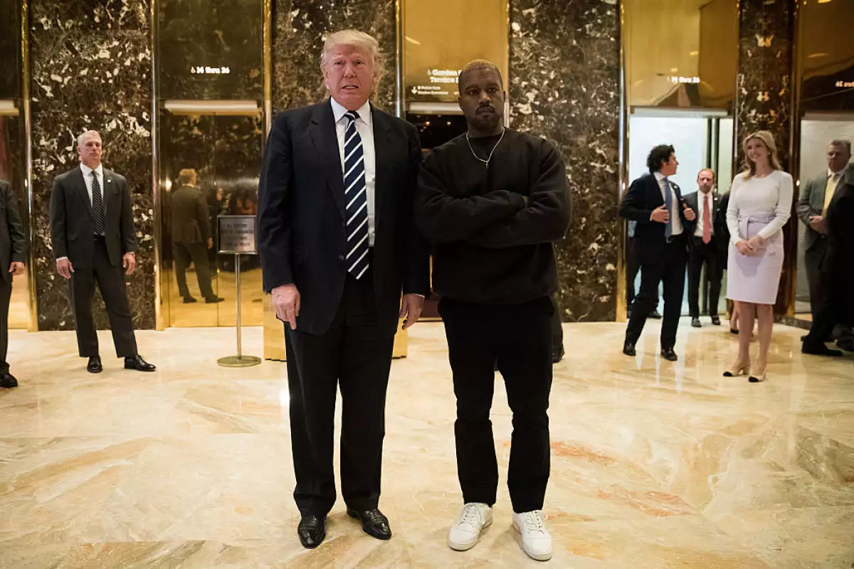 Kanye West y Donald Trump