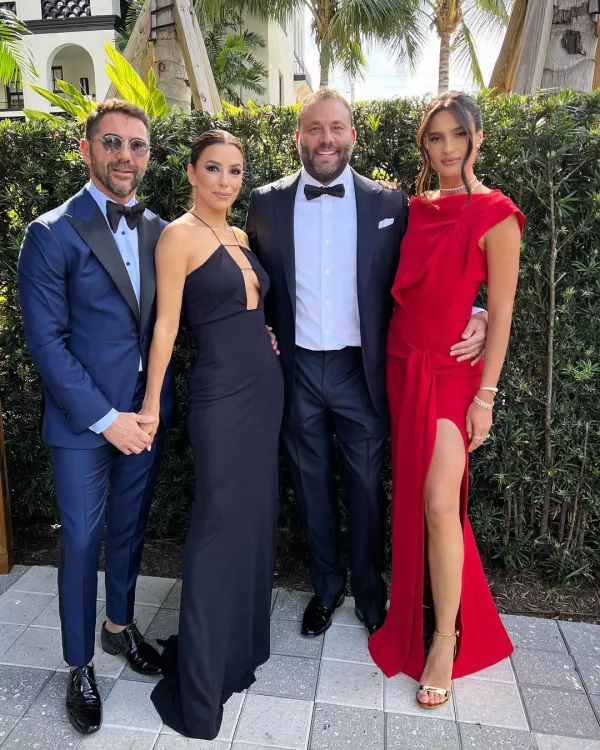 Pepe Bastón y Eva Longoria