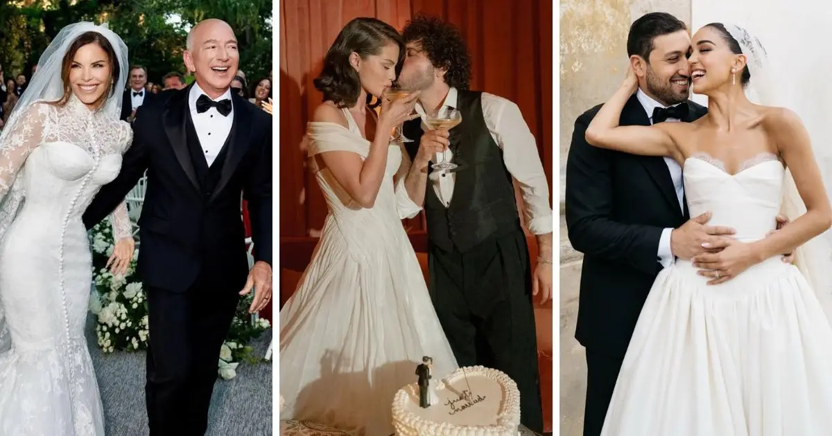 Bodas de los famosos que marcaron 202
