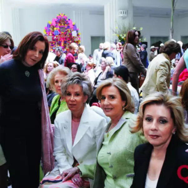 María Luisa Barrera de Serna, Patricia Suárez, Rosa María Lozada de Alverde, Doris Beckmann