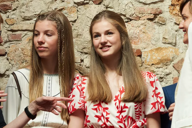 Princess Leonor and Princess Sofia visit the Dali Museum, Figueres, Spain - 03 Jul 2022
