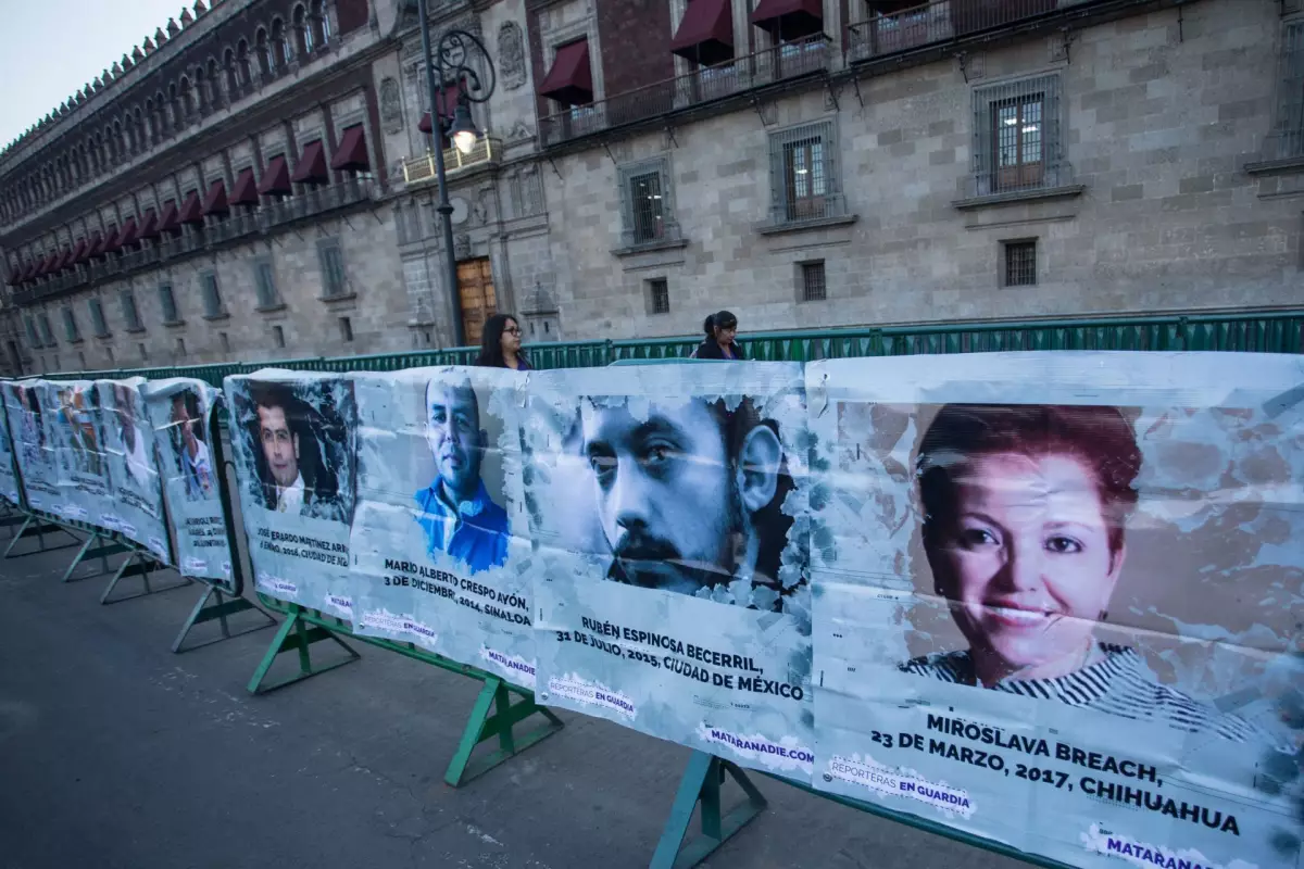 México es el tercer país con más periodistas asesinados