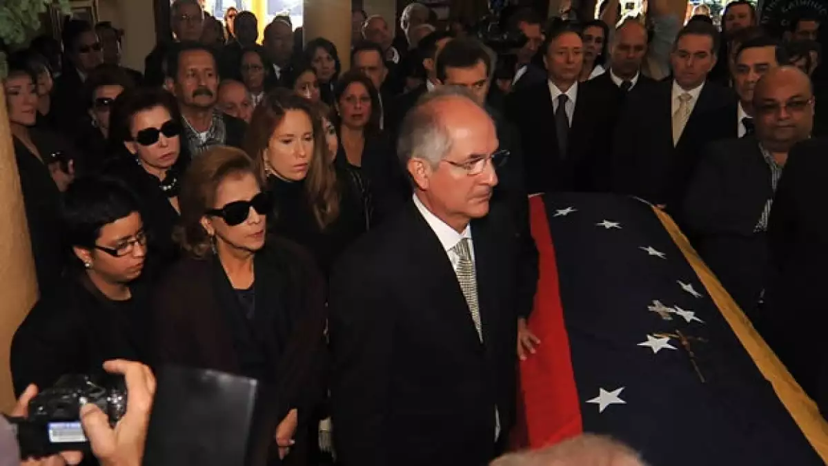 Sepelio expresidente Carlos Andres Perez