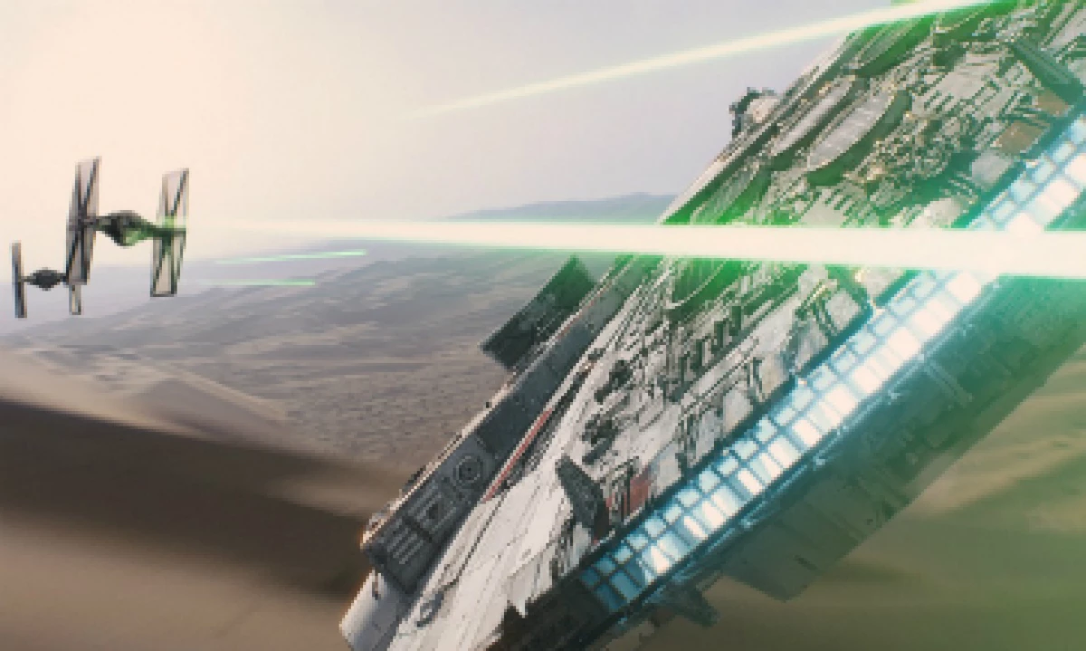 Algunas personas dicen que Han Solo no está al mando del Halcón Milenario durante las intensas secuencias de batalla que se ven en los cortos. (Foto: Lucasfilm )