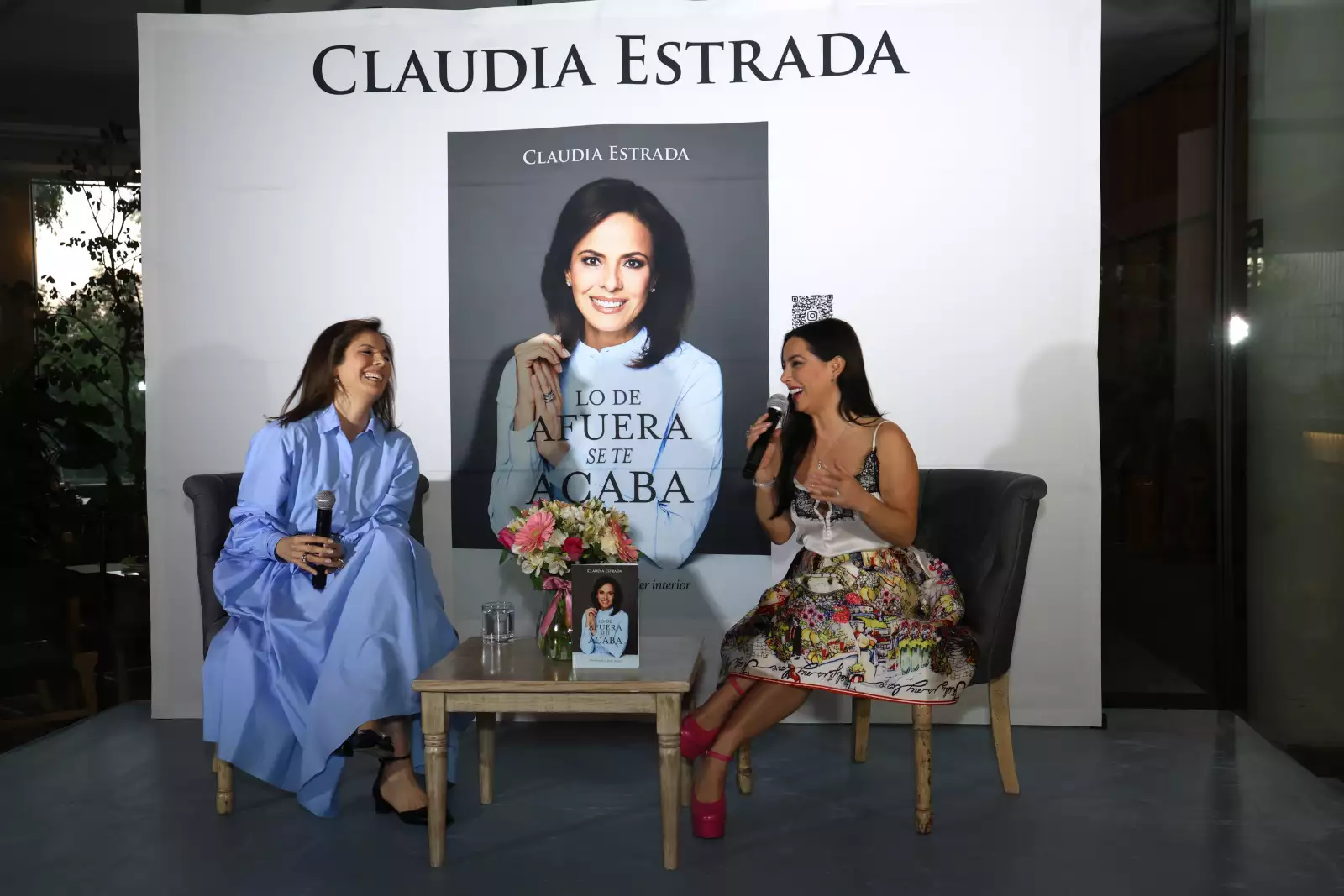 Claudia Estrada y Claudia Lizaldi