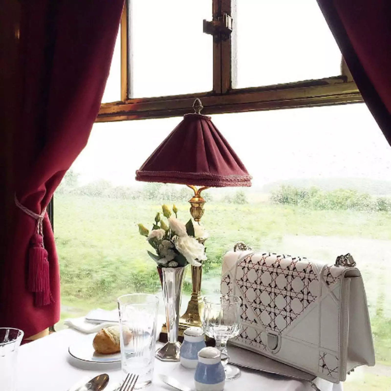 El `Dior Express´estuvo perfectamente decorado y adaptado.