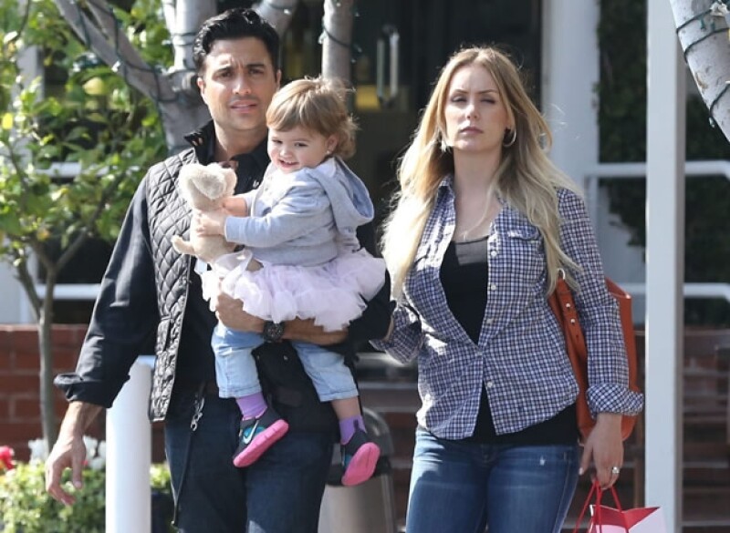 Jaime, Elena y Heidi paseando por West Hollywood.