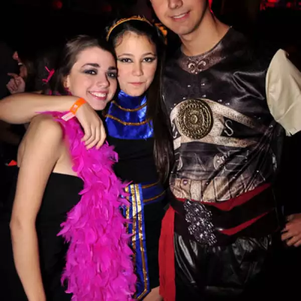 Karla Taméz,Nena Tafich y Daniel Castro