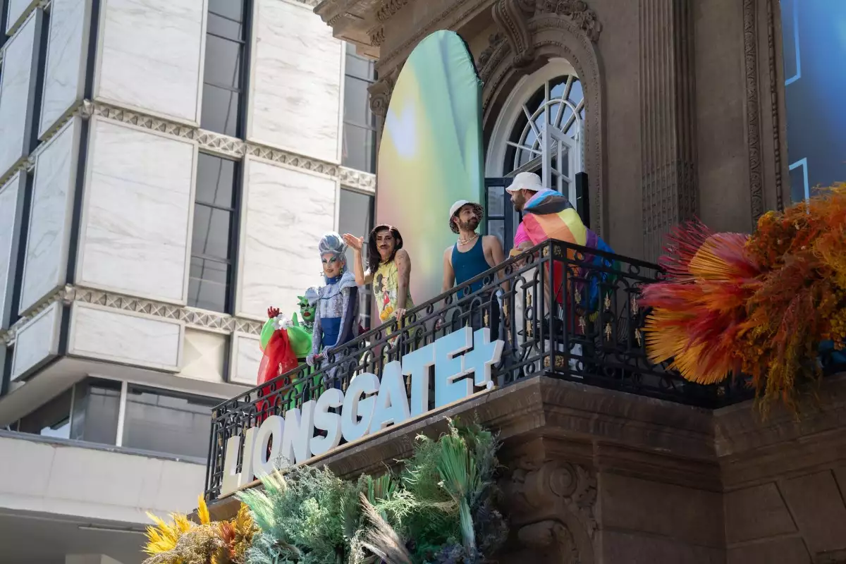 Suculenta, Carmen Monoxide, Paco Santander en el evento de LIONSGATE+ del Pride