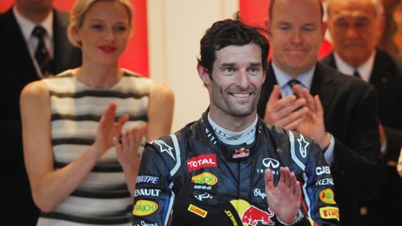Mark Webber gana el Gran Premio de Monaco