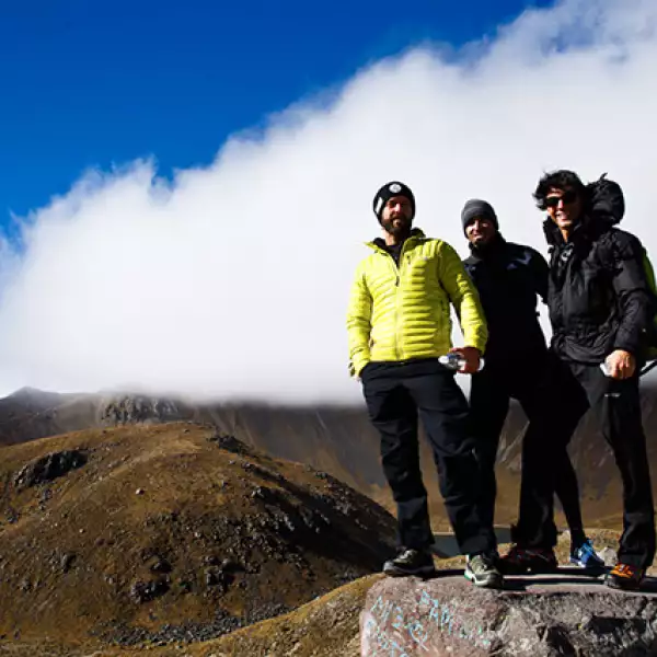 Alejandro Lukini,Germán Anaya y Miguel Álvarez