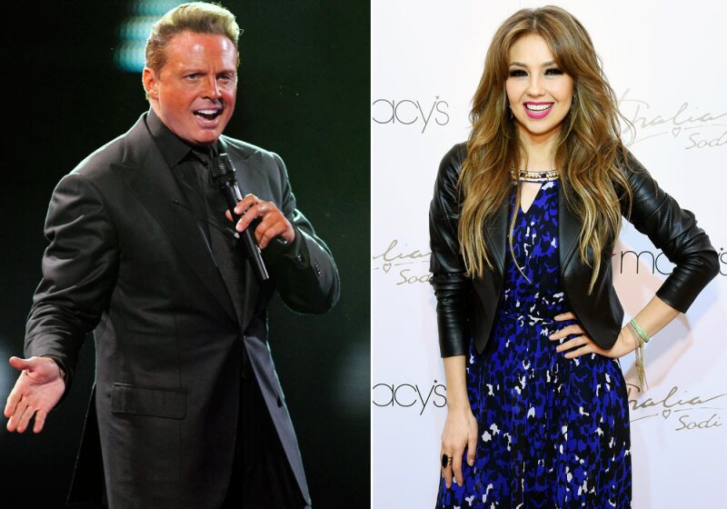 Thalía y Luis Miguel