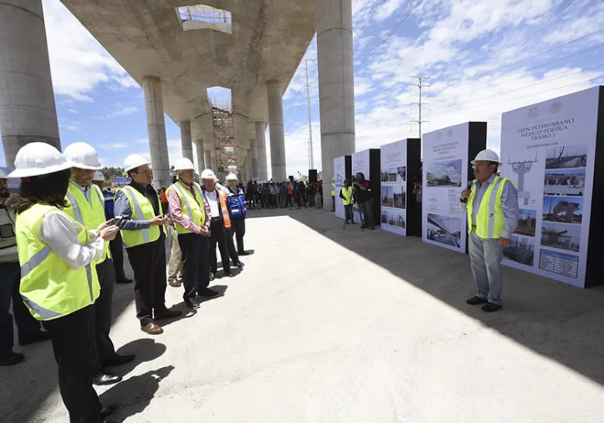 Tren México Toluca Avances