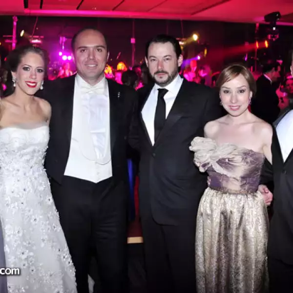 Marisa Abedrop,Carolina de Bichara,Armando Salinas,Marilú de Colosio y Luis Donaldo Colosio