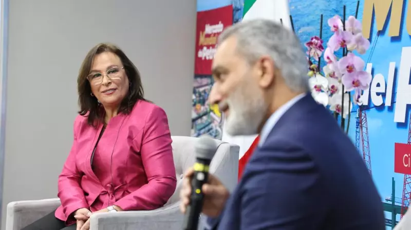 Rocío Nahle y Haitham Al-Ghais 