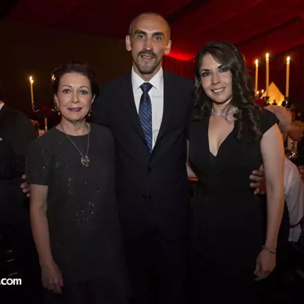 Chiquis Rodríguez Peña, Gabriel Berúmen y Miriam Villalobos