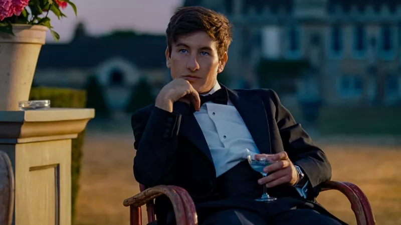 Barry Keoghan confiesa que no usó prostérico para su escena final en Saltburn