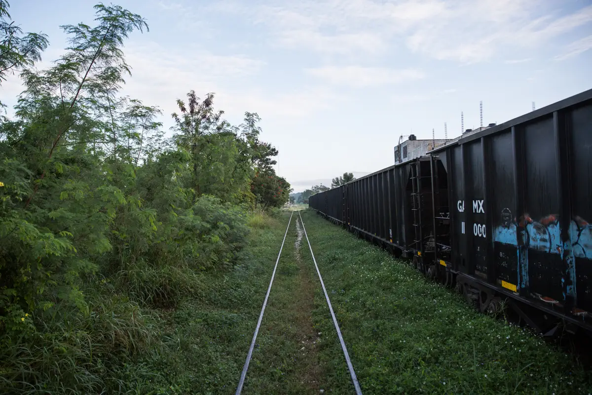 Así luce hoy la zona donde se construirá la Estación Escárcega