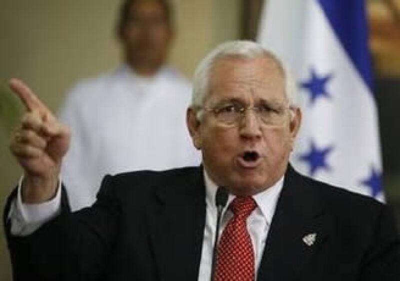 El presidente de facto de Honduras expulsó a los venezolanos de Honduras. (Foto: AP)