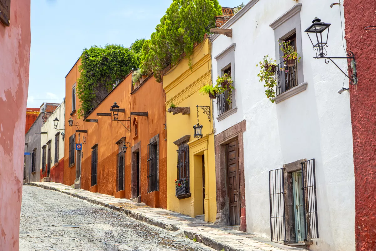 Street in San Miguel de Allende, Guanajuato, Mexico