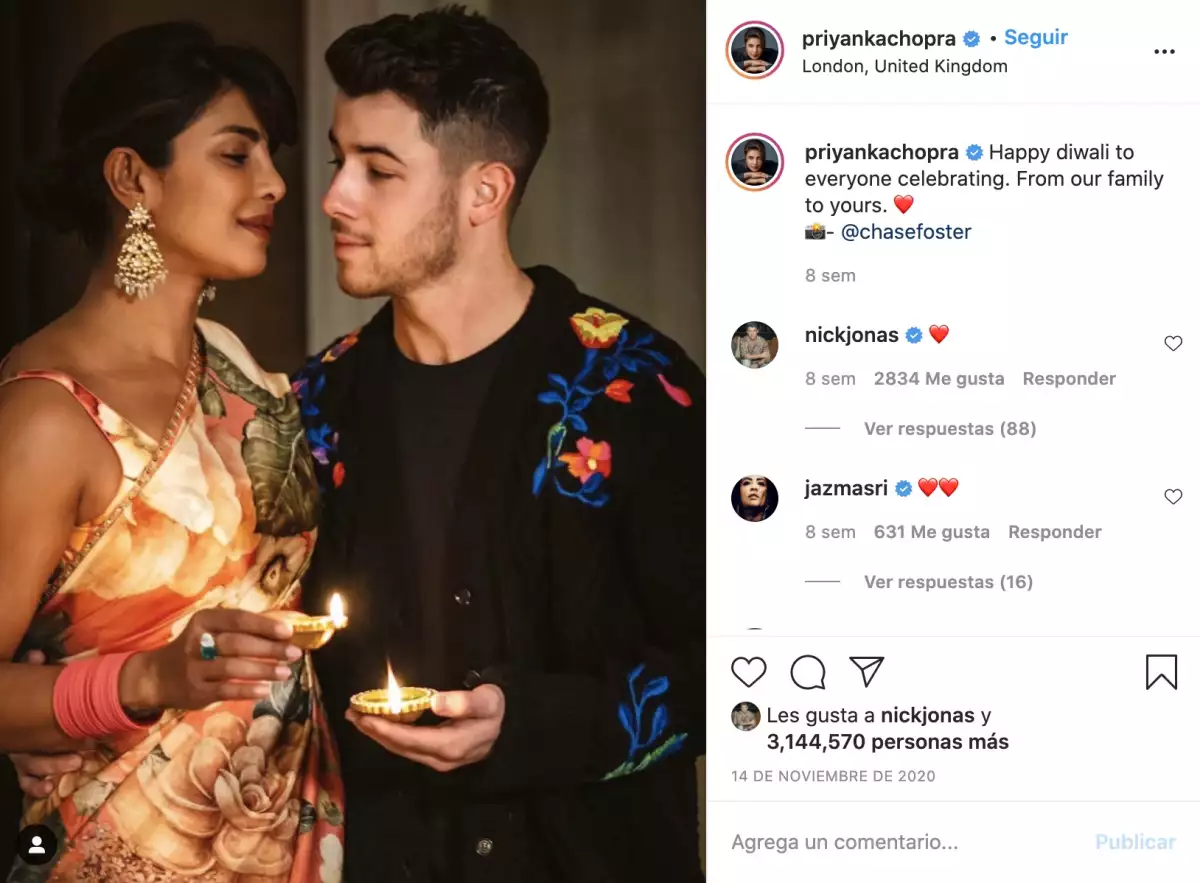 Priyanka Chopra y Nick Jonas