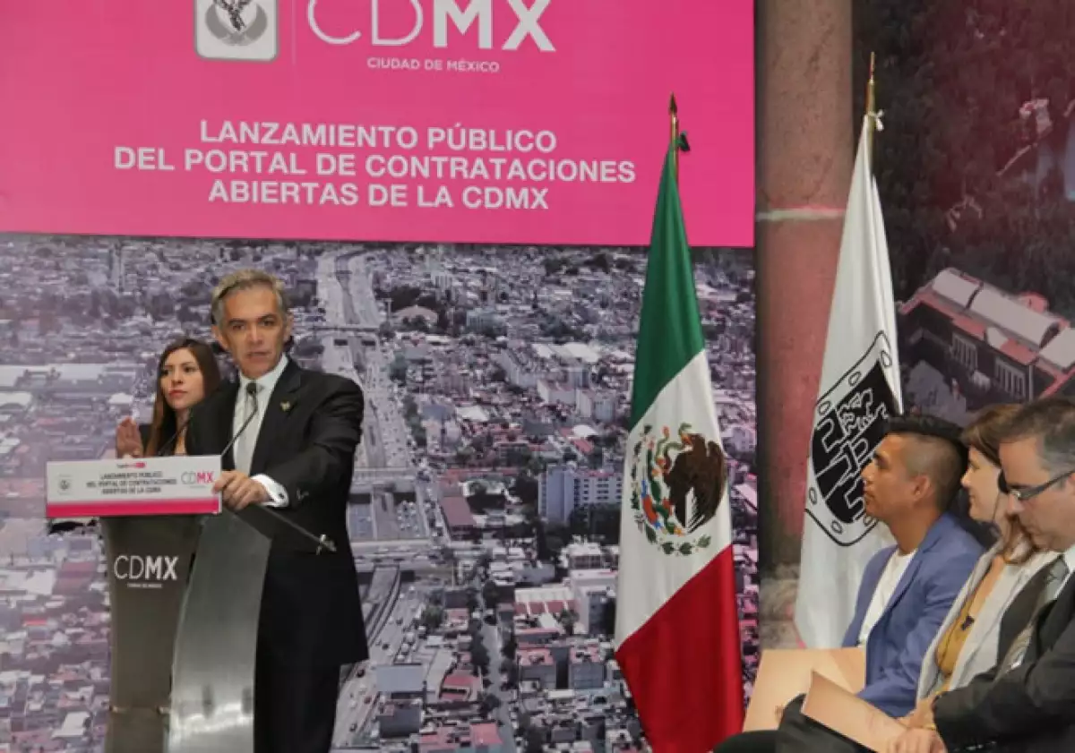 Miguel Mancera Contratación Abierta CDMX