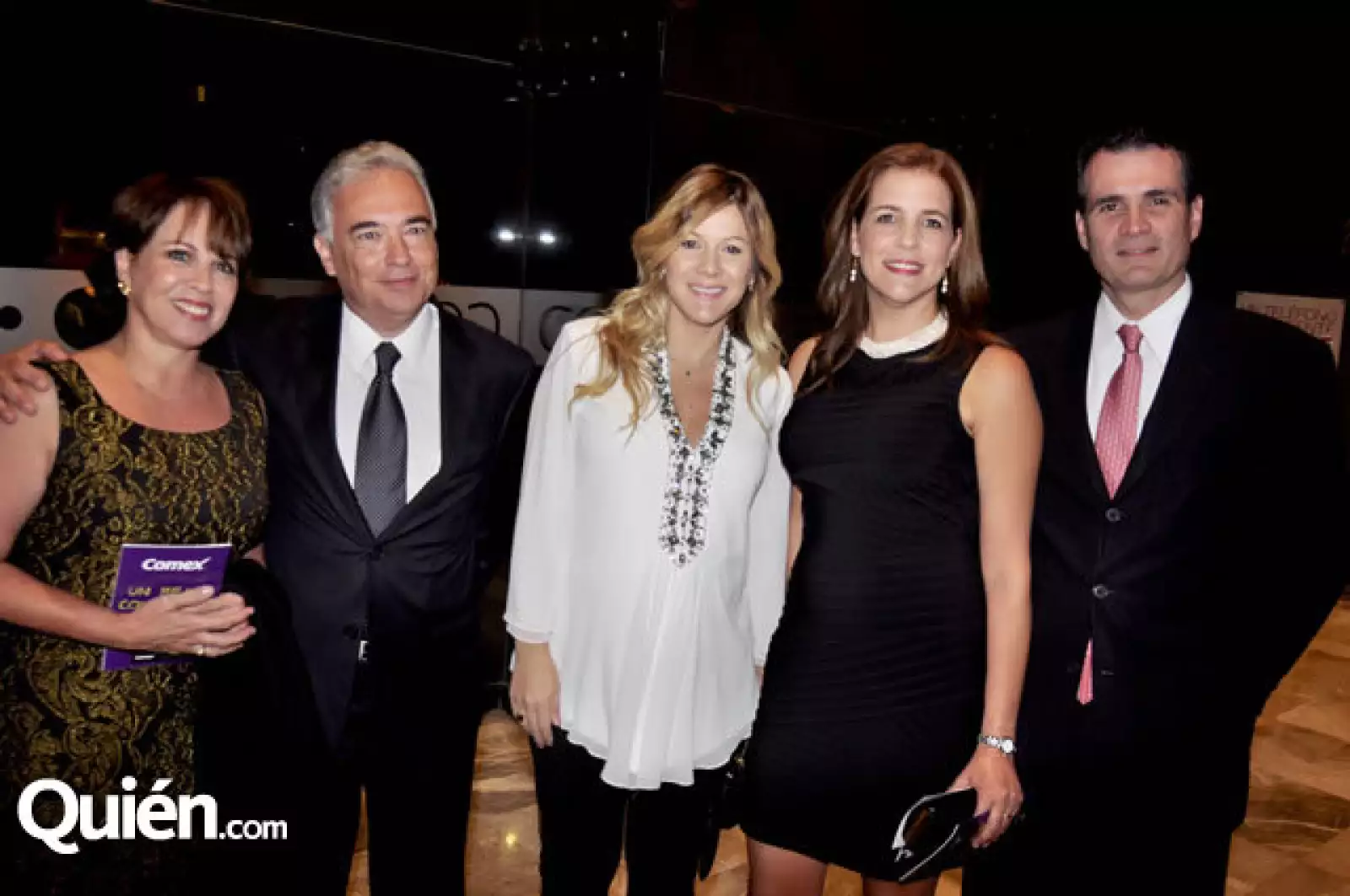 Ángela López de Leal,Alberto Leal,Loretto Villarreal,Lorena de Róbles Gil y Sergio Roblés Gil
