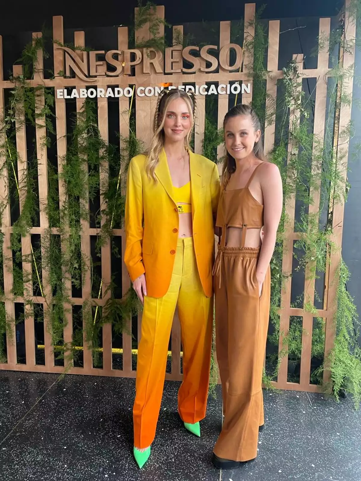 Chiara Ferragni y Natasha Dupeyrón