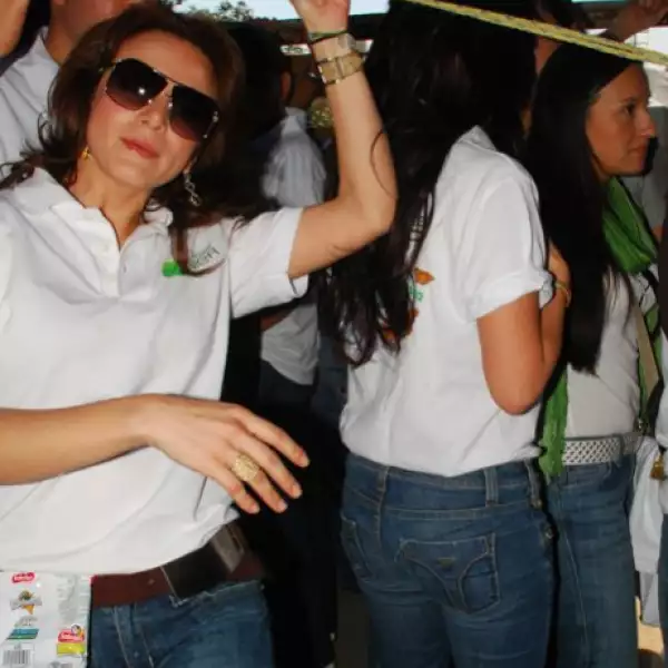 Dulce agradeció el apoyo de la marca en esta labor.