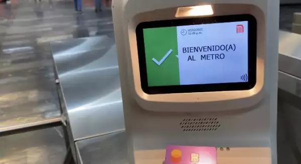 Pago por contactless en el Metro 