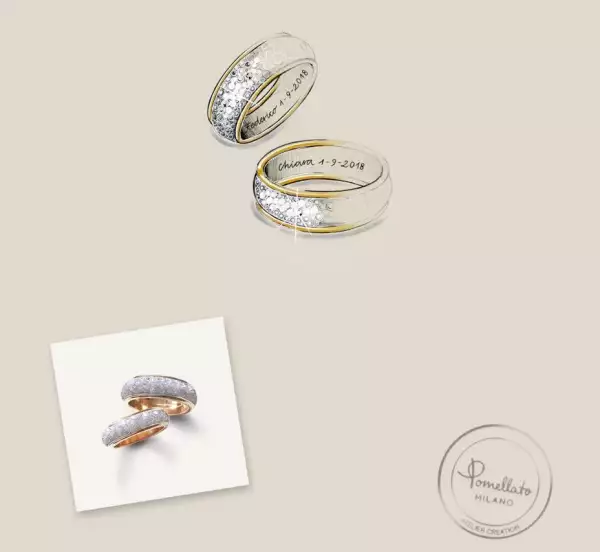 Anillos oro blanco
