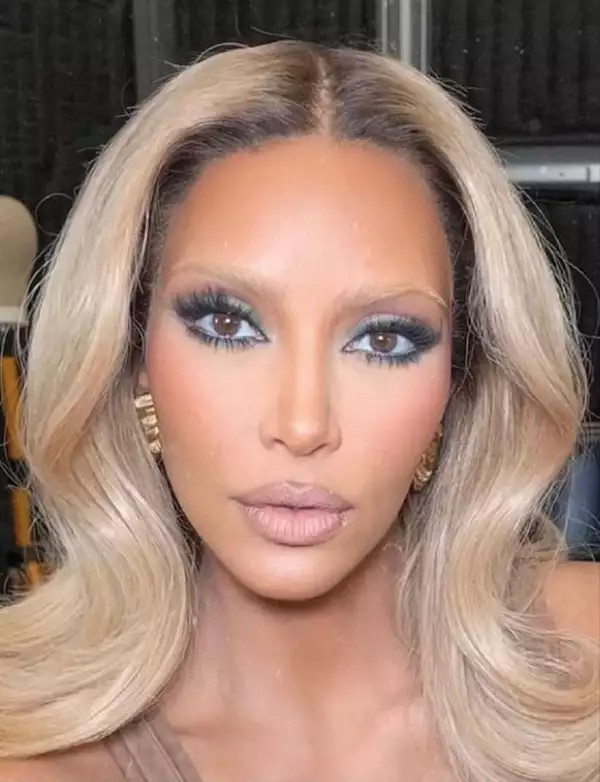 Kim k cejas decoloradas