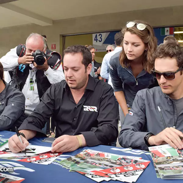 Felipe Albuquerque, Ricardo González y Bruno Senna