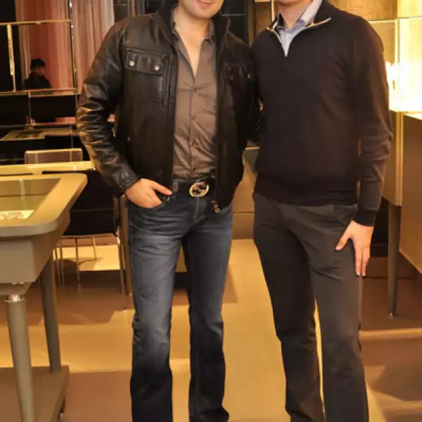 Omar Strada y Pedro Quiñones