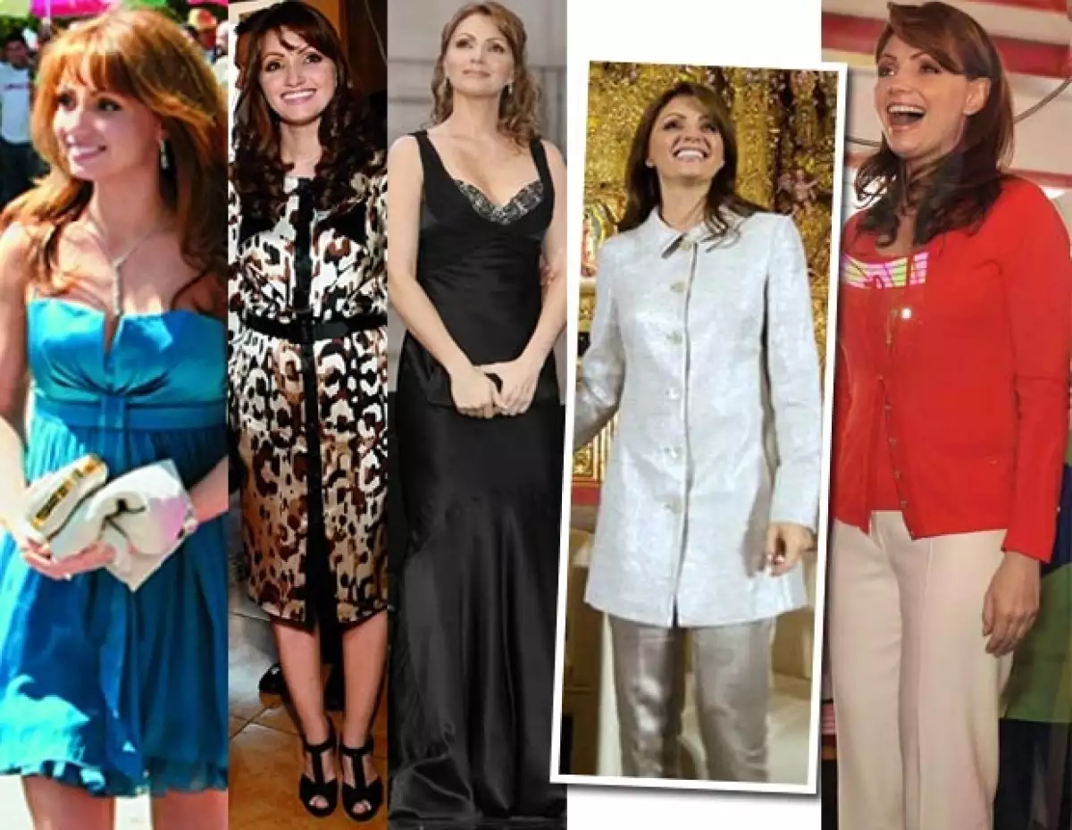 Angélica cambió su look por algo más sobrio.