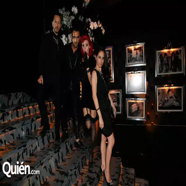 Óscar Madrazo, Alfonso Helfon y Paulina Madrazo