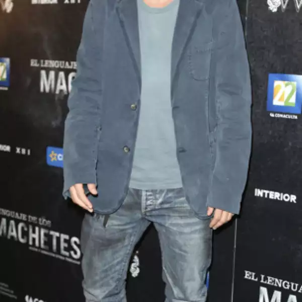 Gael García acudió en apoyo del elenco de la cinta mexicana.