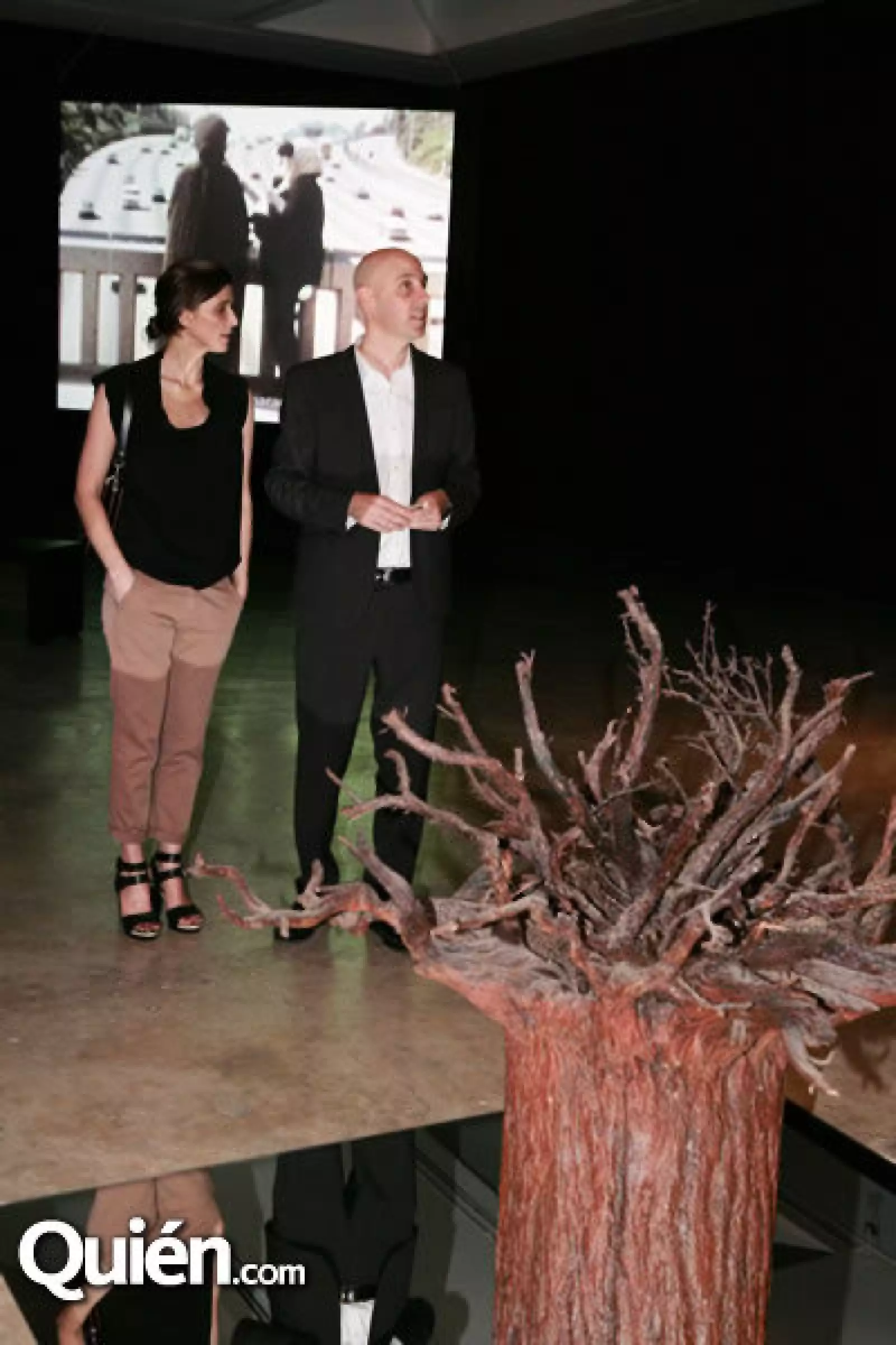 Rosario Nadal y Patrick Charpenel