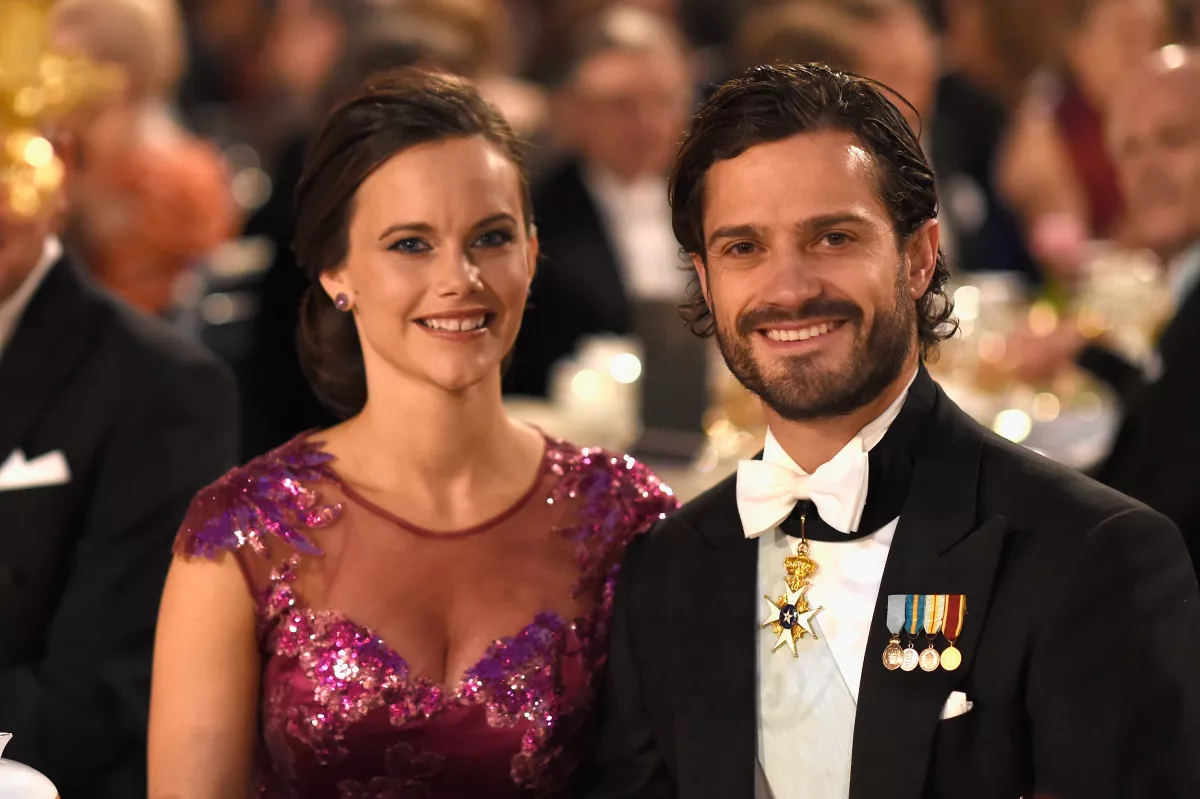 Sofia Hellqvist y príncipe Carlos Felipe