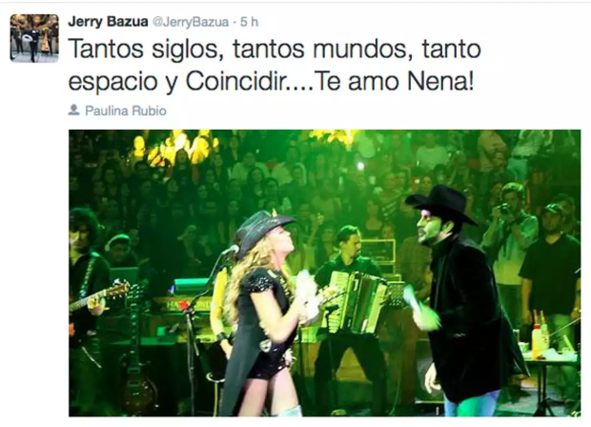 Gerardo Bazúa da muestra de cariño a través de Twitter al recordar la primera vez que ambos compartieron escenario, sus palabras son conmovedoras.